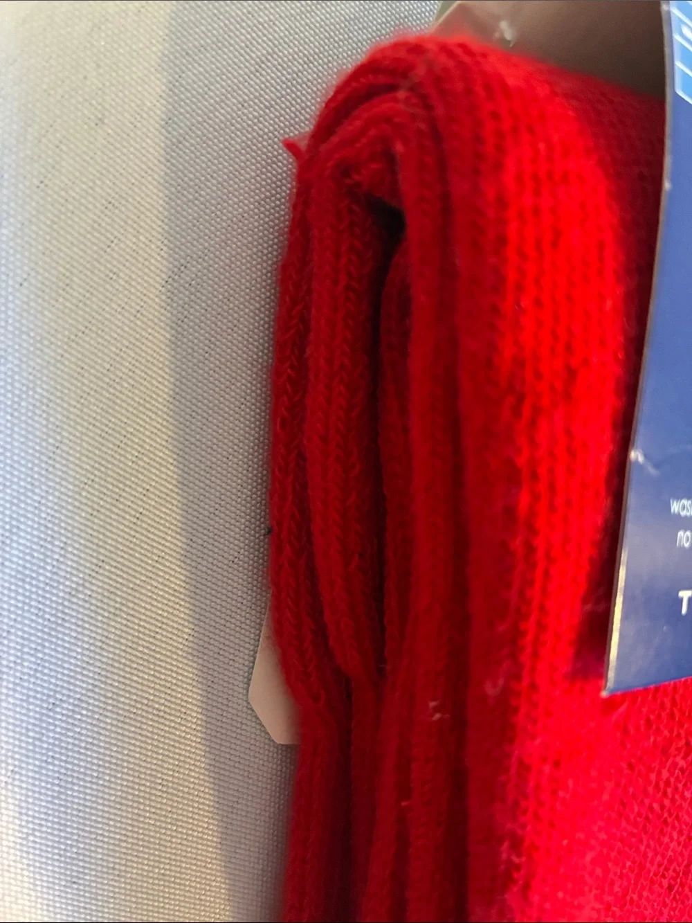 TC men's Scarlet Red Athletic Crew Socks size Large baseball, soccer, football